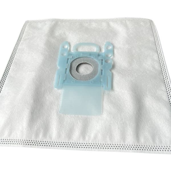 10-pack dammsugarpåsar i non-woven material kompatibelt med Bosch och Siemens dammsugare