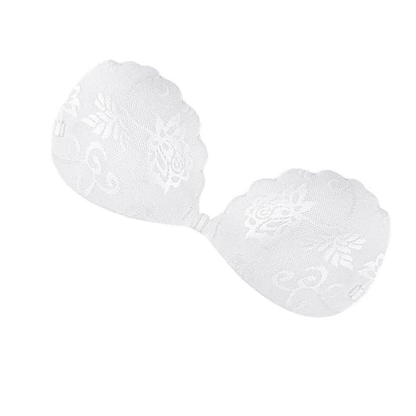 Usynlig BH Dyb V Blonde Silikone White B White B