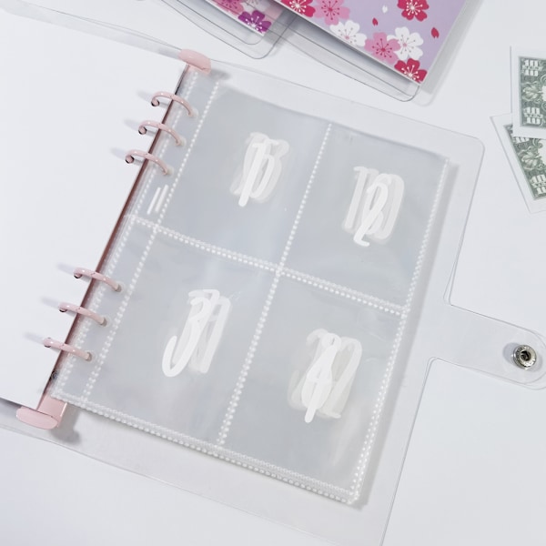 A5 Sakura Notebook med kontantkuvert Blå