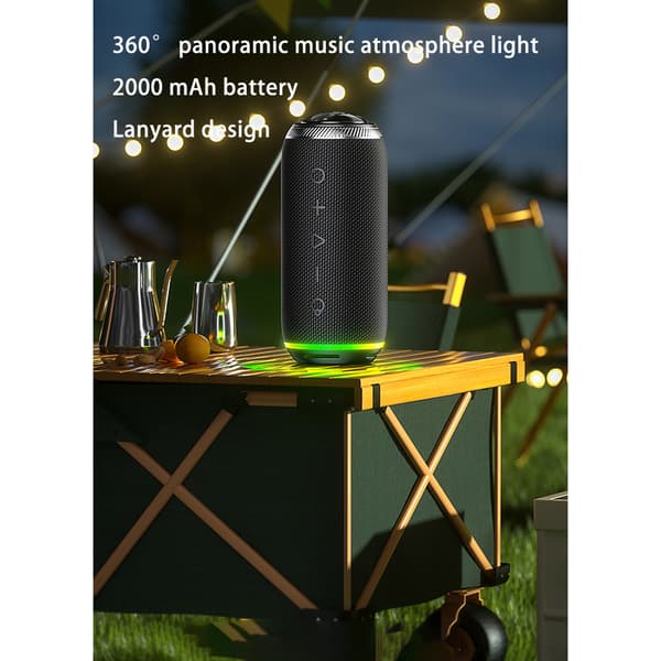 Kannettava Bluetooth-kaiutin Black Black