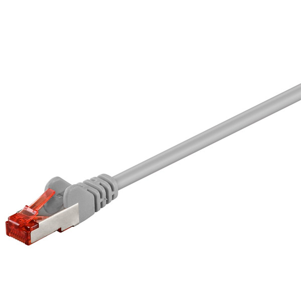 Patchkabel CAT 6, S/FTP (PiMF), grå, 2 m
