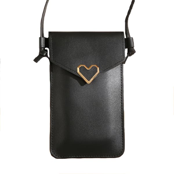 Crossbody telefonväska Black Black