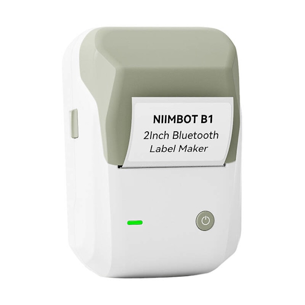 Niimbot B1 trådlös etikettskrivare (grön)