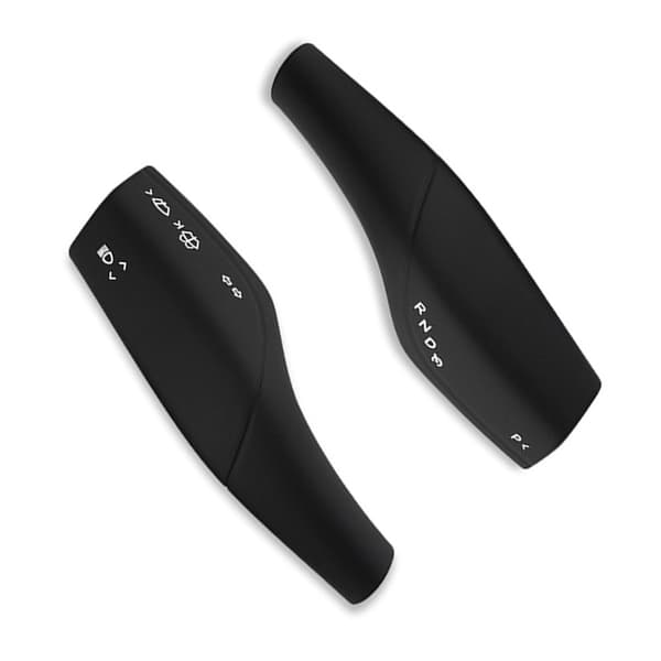 Gear Shift Trim til Tesla Model 3/Y Ratviskerarm Interiør Dekoration ABS Sort