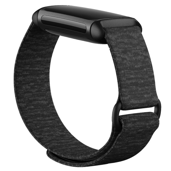 Fitbit Charge 5, Hook & Loop Band Charcoal (S)