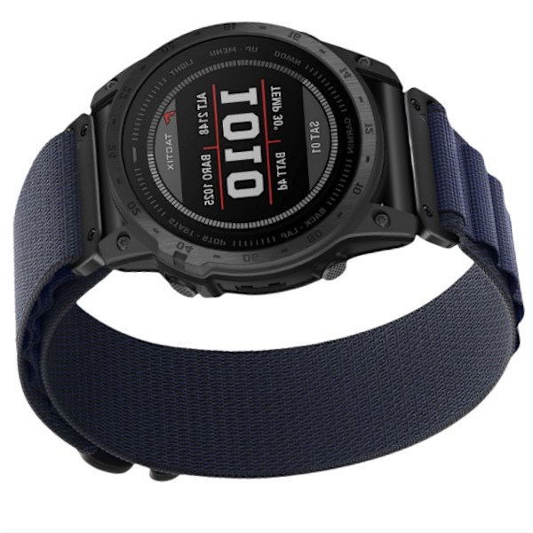 Nylon urrem til Garmin Fenix 8/8S/6X/7X/Pro/Tactix 22 mm
