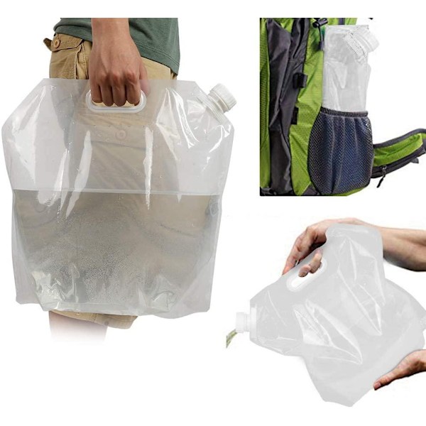 Hopfällbar Vattenpåse - 10 liter