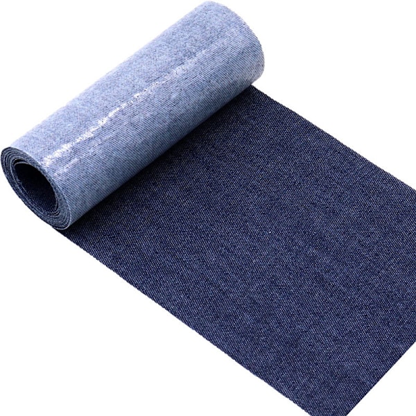 Jeanslapper Stofmærker Broderede 10-pak - 5 Farver x 2