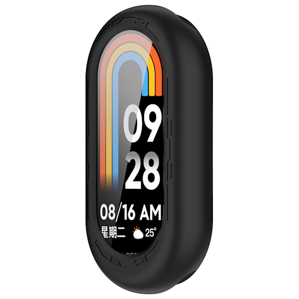 Silikonskyddsfodral för Xiaomi Mi Band 9/9 NFC Svart