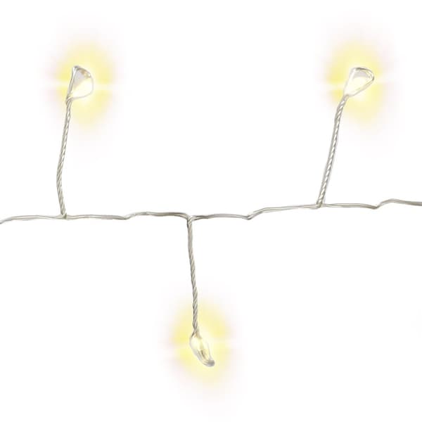 50er LED silver wire cluster ljuskedja
