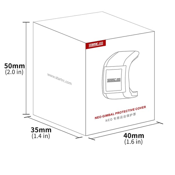 DJI NEO Gimbal Protector Cover Linsskydd för Drönarkamera - Grå