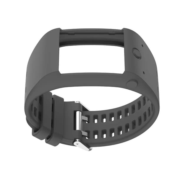 Silikoninen kellonranneke Polar M600:lle Grey Grey