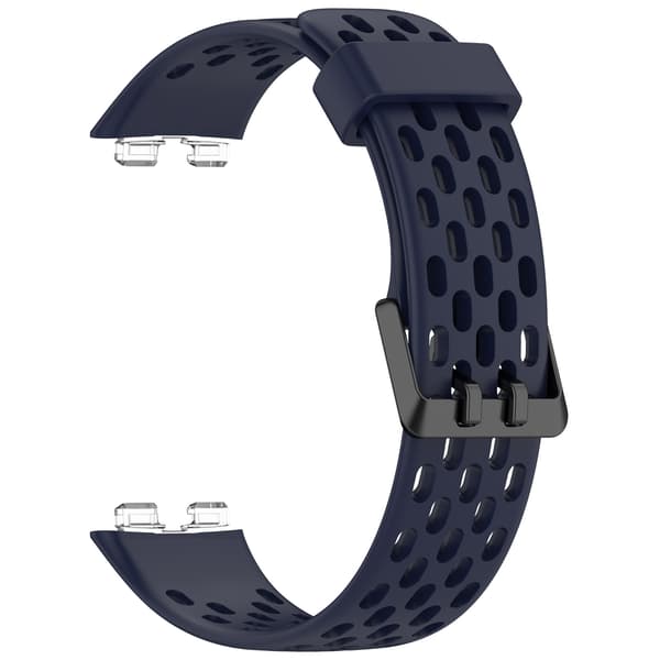 Udskiftningsrem til Huawei Band 10/9/8 - åndbart design med huller Blue Blue