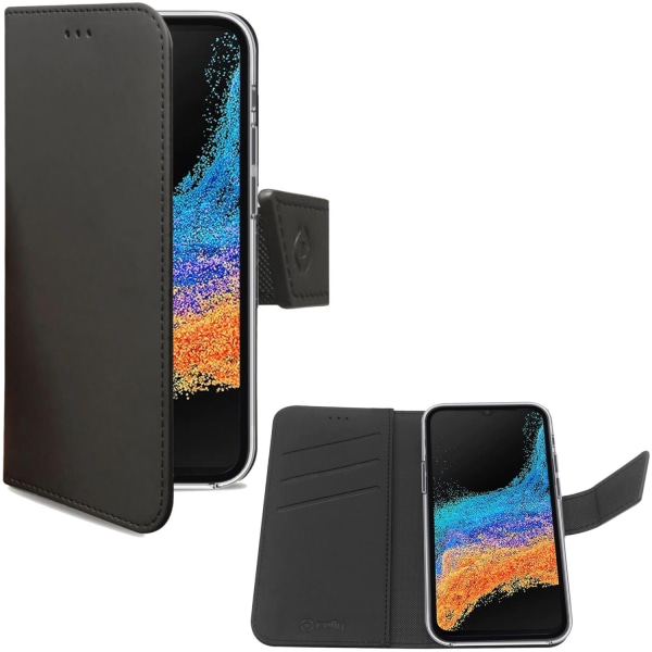 Wallet Case Galaxy Xcover6 Pro Svart