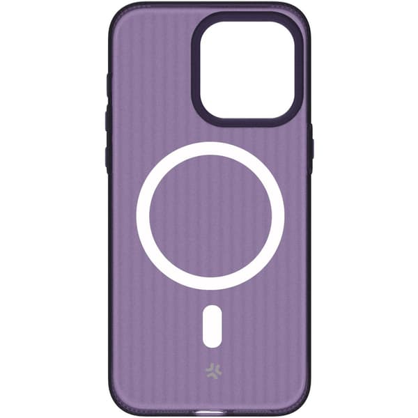 Magsuit MagSafe-kompatibelt cover til iPhone 16, halvtransparent, lilla