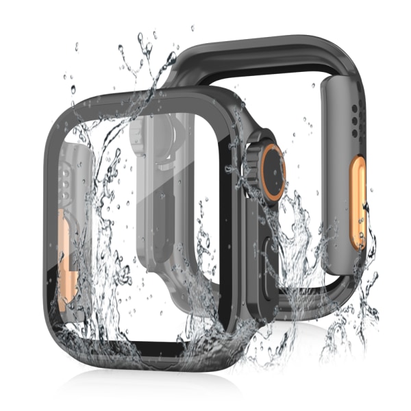 Vandtæt etui til 41 mm Apple Watch Sort