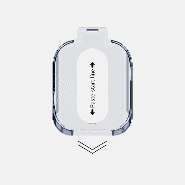 Ultratunt skärmskydd i härdat glas för Apple Watch 2-pack Apple Watch Ultra2