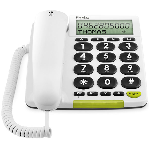PhoneEasy 312cs Vit Vit