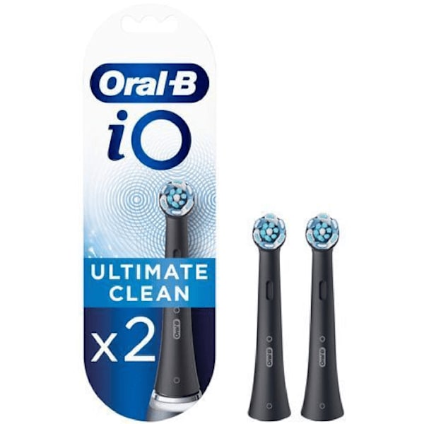 Borsthuvud iO Ultimate Clean Black 2st