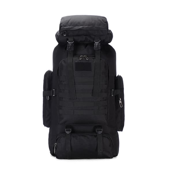 Tactical Backpack 80L - Oxford Cloth Black Black