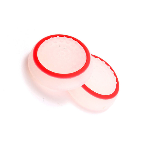 Självlysande tumgreppshattar i silikon för spelkontroller (4-pack)