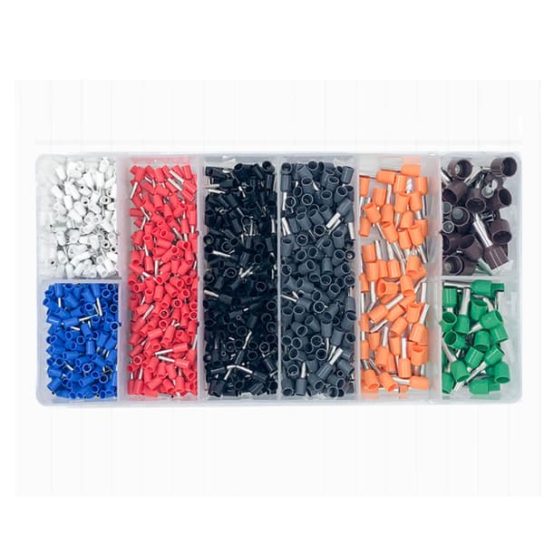 Isolerade Trådändhylsor, 1200-pack