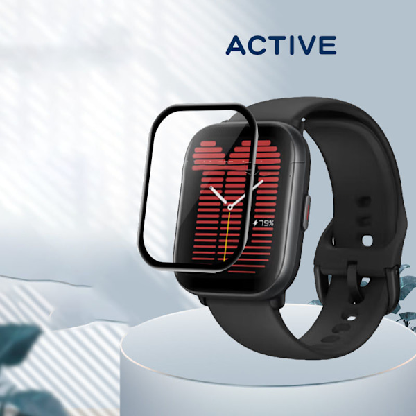 Skärmskydd i Härdat Glas för Smartklocka, 2-pack Amazfit Active