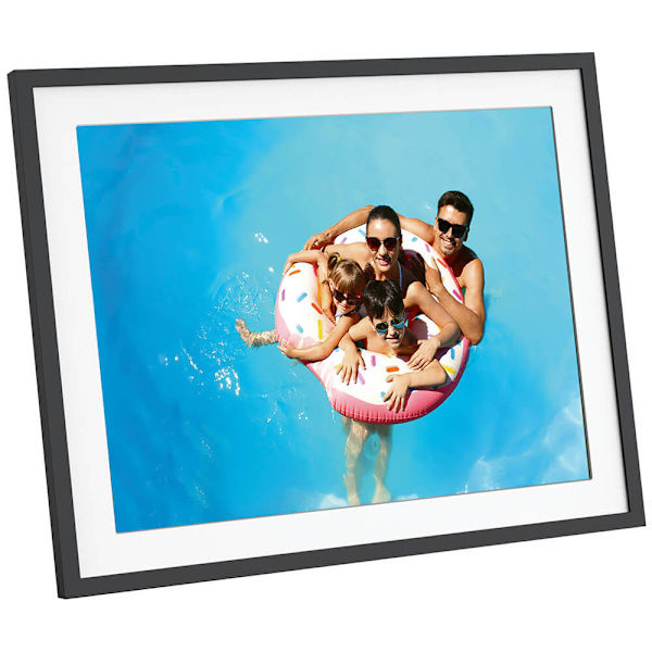 Digital Fotoram 17" WiFi Frameo Svart