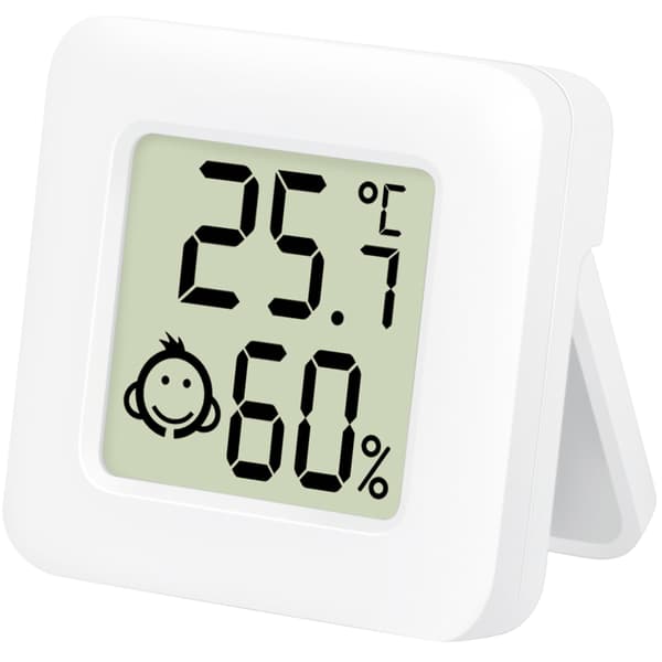Digitalt minitermometer/hygrometer 3-pak