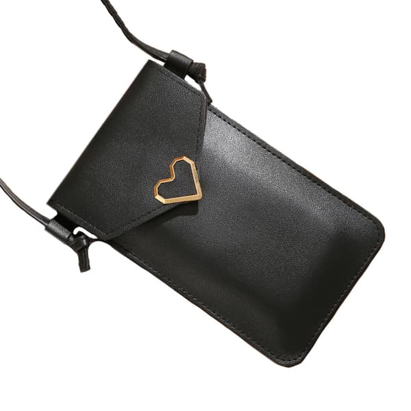 Crossbody telefonväska Black Black
