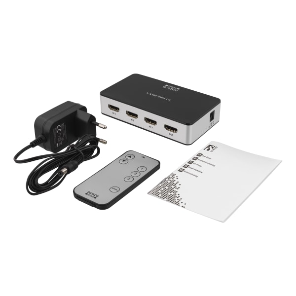 PRIME Premium 3 Port HDMI Switch with IR Wireless Remote