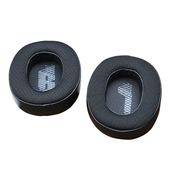 Premium Sort Læder & Mesh Ørepuder til JBL LIVE500BTNC
