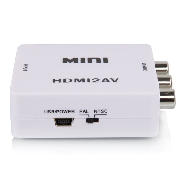 INF HDMI til AV/RCA signalkonverter 1080p