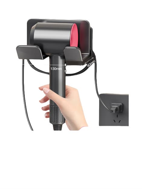 Dyson Hårfönshållare, Väggfäste i Aluminium Grey Grey