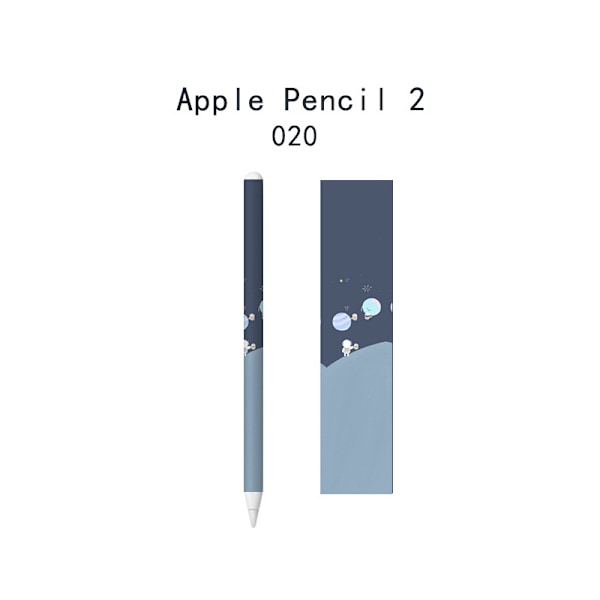 Apple Pencil 2nd & 3rd Gen Skin Stickers (5-Pack) Model 4