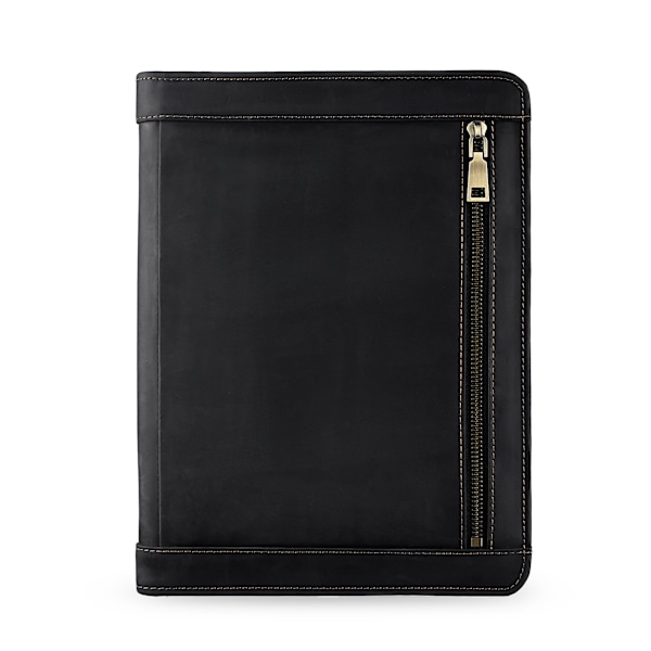 Premium læder tablet taske til iPad 9.7 tommer Sort