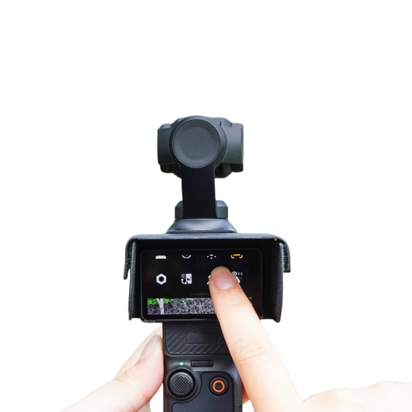 Skærmsolhætter solskærmscover til DJI Osmo Pocket 3 Sort