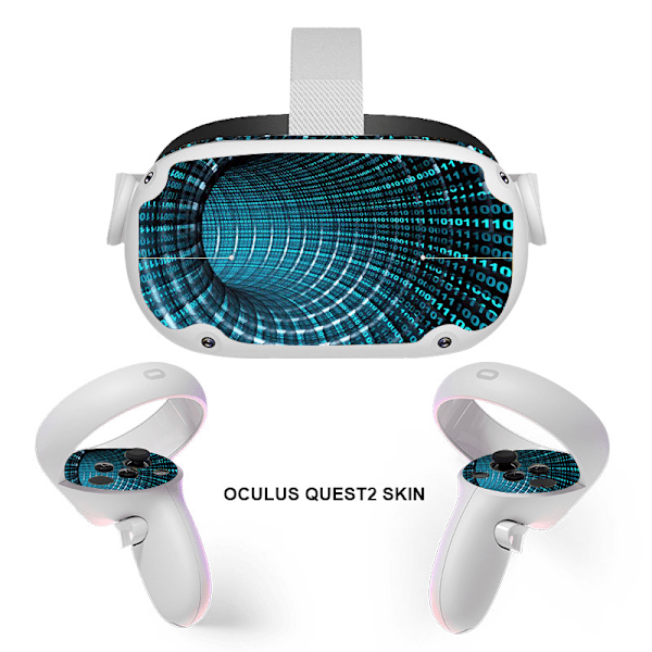 Täysin peittävät käsiohjaintarrat Oculus Quest 2:lle Monivärinen 1