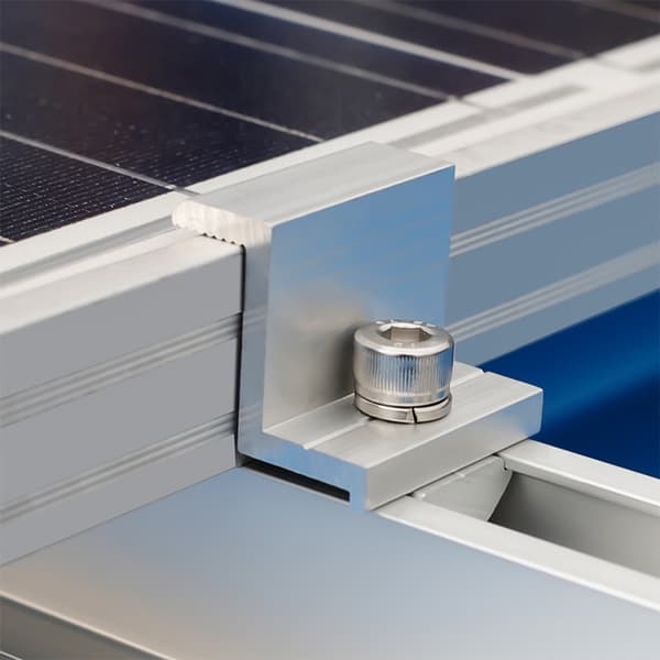 Solar Panel Mid Clamp Sæt 35mm 35mm