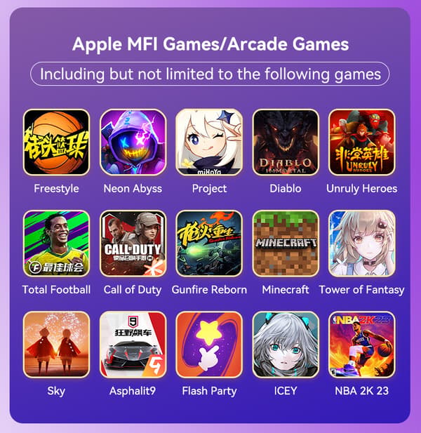 D8 Trådlös Töjbar Gamepad för Telefoner och Surfplattor Grå