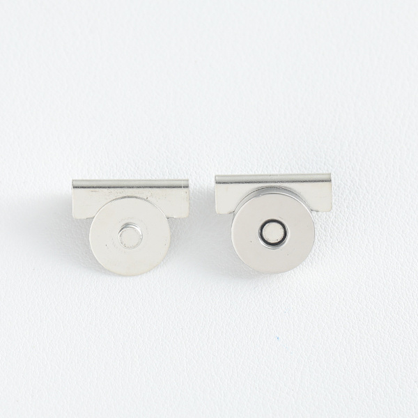 Magnetisk lås til tasker (10 stk.) Silver Silver