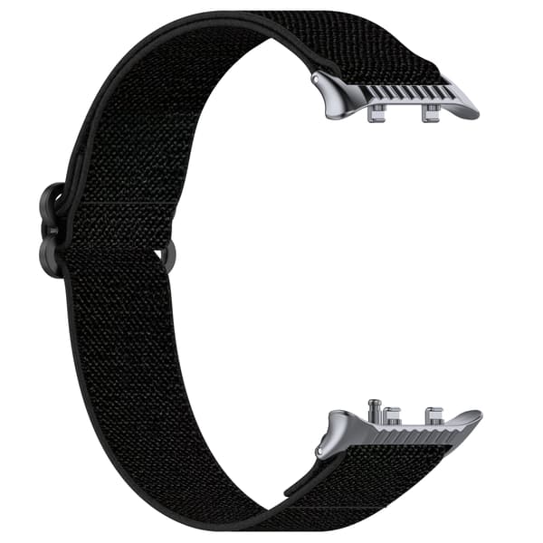 Huawei Watch D2 Nylon Elastiskt Band: Justerbar & Vävd Rem Black Black