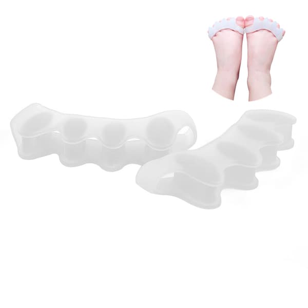 Tåskiller til Hallux valgus 1 par White White