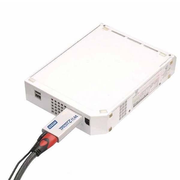 Nintendo Wii til HDMI-adapter - fuld HD 1080p White White