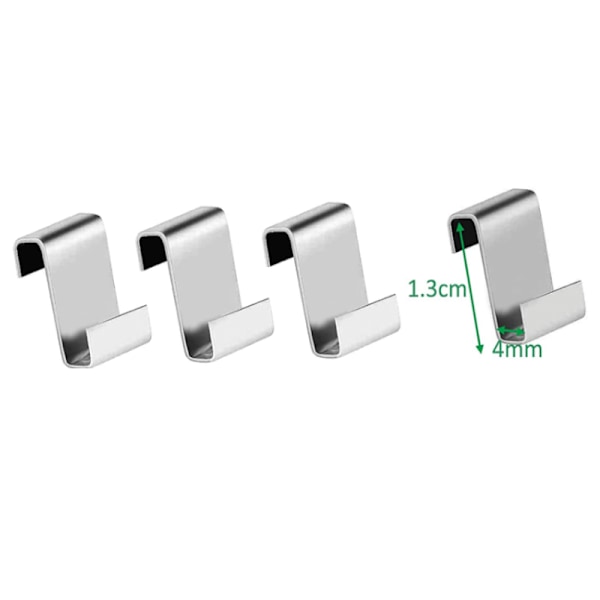 INF 25-pack fästklämmor för växthusglas