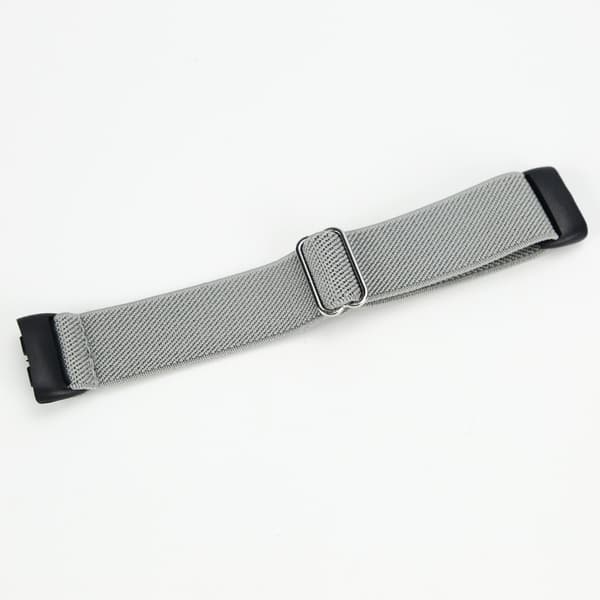 Nylon urrem til Fitbit Charge 5/6 LightGrey LightGrey