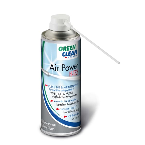 GREEN CLEAN Tryckluft 400 ml. G-2050 Air Power Hi Tech