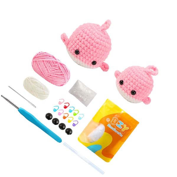 Handgjort valhakningskit Pink Pink