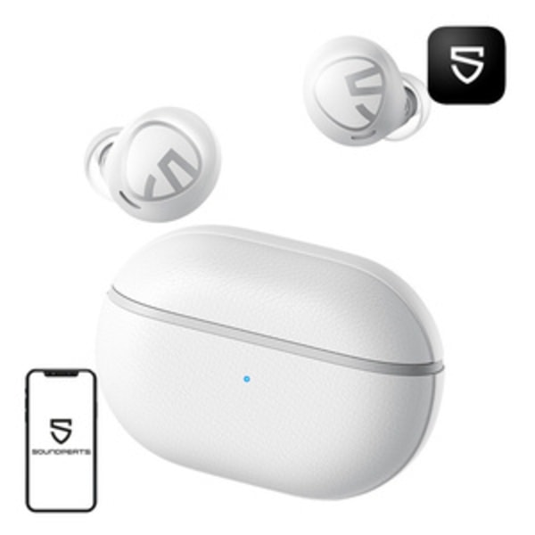 TWS Soundpeats Free2 Classic hovedtelefoner (hvide)