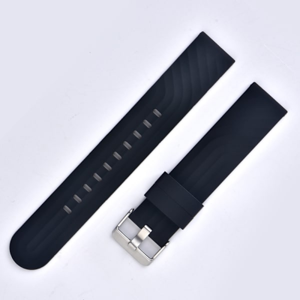 Klockarmband för Huawei GT3 Samsung iWatch 4 Svart M